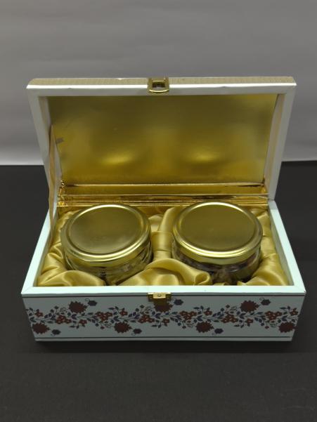 Floral Duet Jar Box